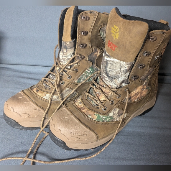 LaCrosse Other - Lacrosse Atlas 8" Realtree Edge Hunting Boots Men's 10.5 *Like New*!